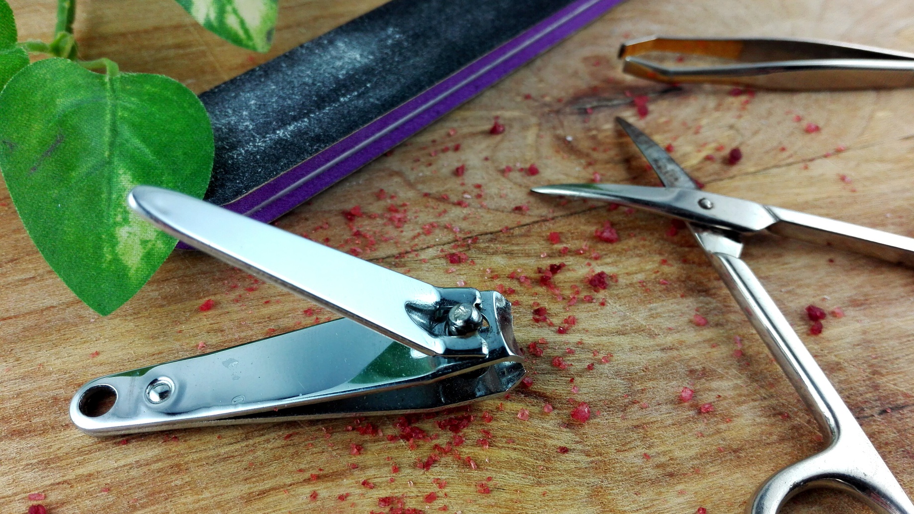 Nagelschere Aus Edelstahl – Superscharf Für Nägel & Nagelhaut (mit Schutzkappe)