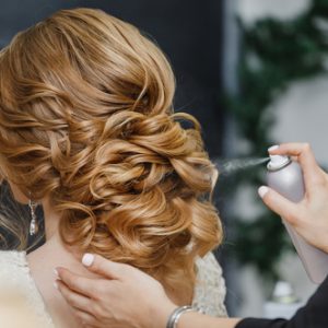 Haarspray Frisur