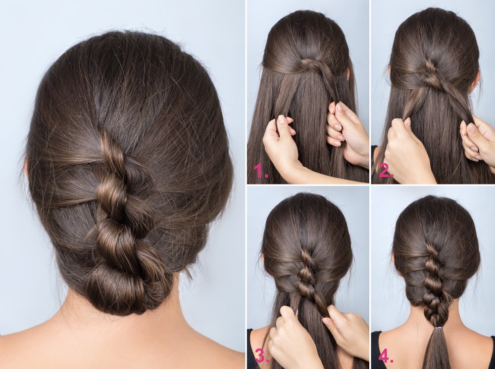 Frisuren Tutorial Mehrfach Geknotete Banane Cosmoty De