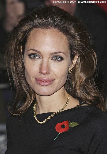 Angelina Jolie: Viel Volumen am Ansatz