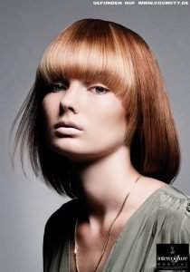 Frisuren Bilder: Angestufter Nacken für viel Volumen - Frisuren, Haare