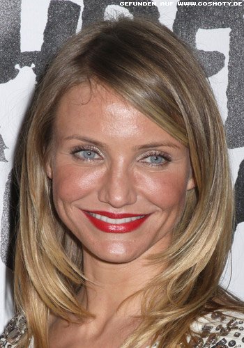 Cameron Diaz: Leicht nach innen geföhnte Haarspitzen