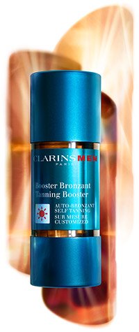 ClarinsMen Booster Bronzant