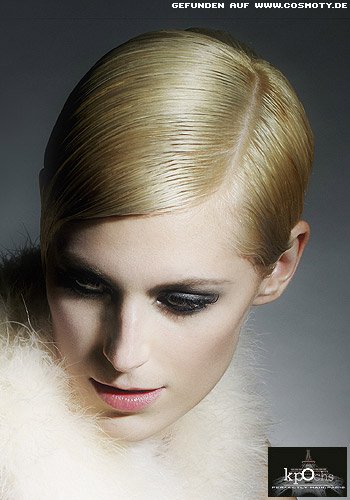 Eleganter Gel-Pixie im Twiggy-Look