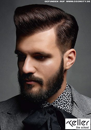 Elegant gestylter Retro-Look