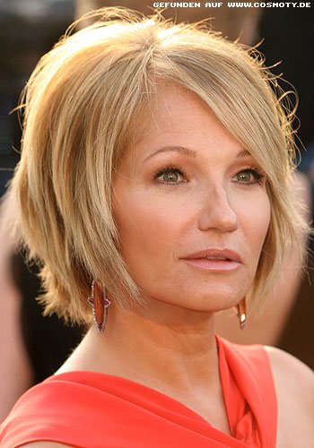 Ellen Barkin mit gestuftem Bob