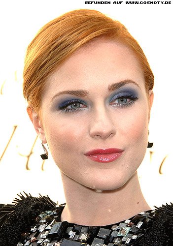 Evan Rachel Wood mit streng gestecktem Knoten