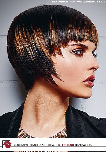 Extrem kurzer Bob im Bubikopf-Look