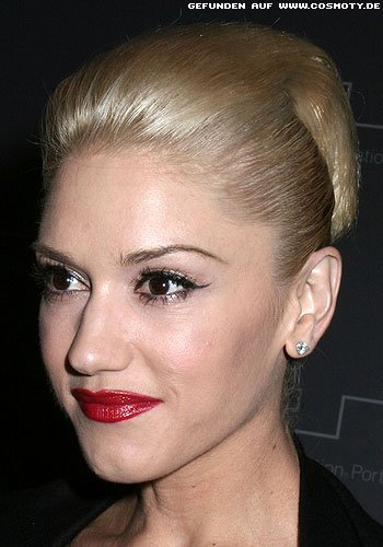 Gwen Stefani mit extravagant gestylter Banane