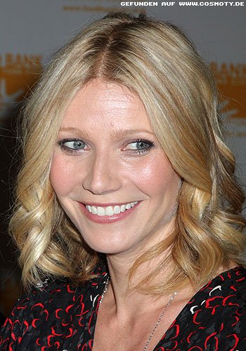 Gwyneth Paltrow mit schulterlangen Wellen