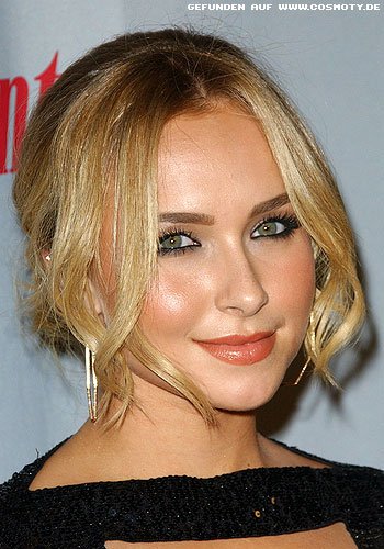 Hayden Panettiere mit kleinem Chignon