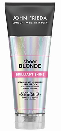 John Frieda Sheer Blonde Brilliant Shine Strahlkraft + Volumen Shampoo