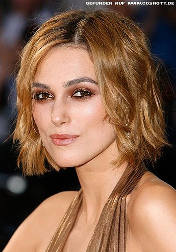 Keira Knightley: Kurzer Bob mit leichten Wellen