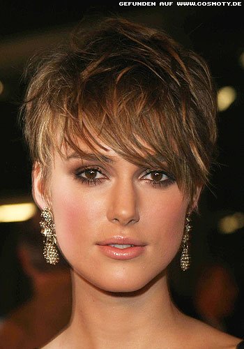 Keira Knightley mit frechem Short-Cut