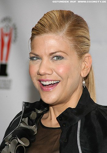 Kristen Johnston: Zurück gegelter Pferdeschwanz