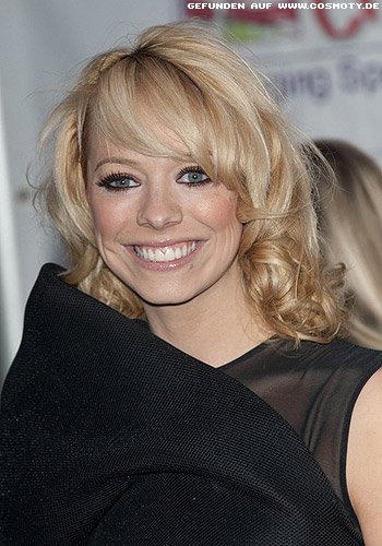 Liz McClarnon: Fröhliche Locken zum fransigen Pony