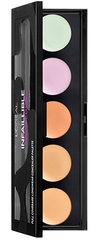 L’Oréal Paris Infaillible Total Cover-Kollektion Camouflage Concealer Palette