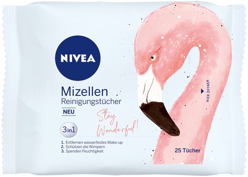 NIVEA Mizellen Reinigungstücher Design Edition mit JUNIQE