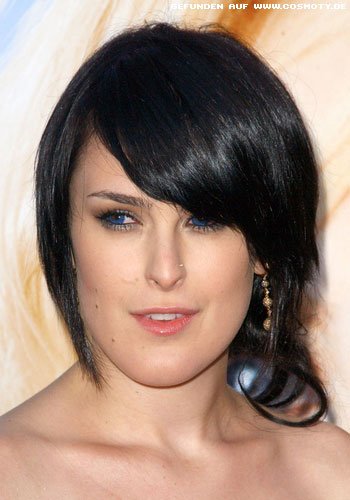 Rumer Willis mit gestuftem Zopf