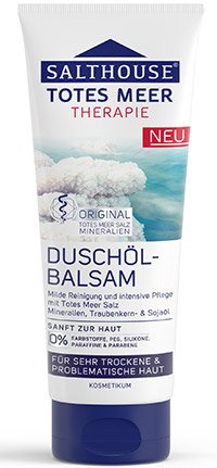 SALTHOUSE Totes Meer Therapie Duschöl-Balsam