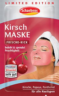 Schaebens Kirsch Gel-Maske