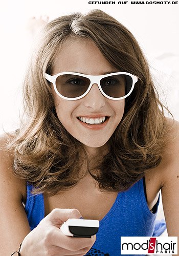 Unregelmässige Stufen für sanften Wellen-Look