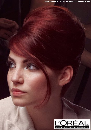 Volumen-Look mit hochgesteckten Längen
