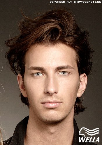 Weicher Look mit sanft gewellter Ponypartie