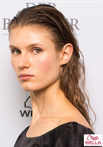 Wet-Look mit sanften Beach Waves