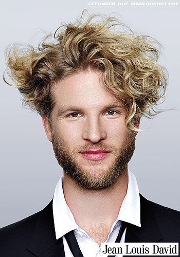 Wilde Locken mit sexy Styling