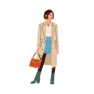 trench coat outfit